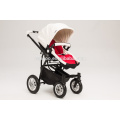 Neues Design Luxus Baby Kinderwagen Kinder Pram Vier Räder Leder PU Stoff mit EN1888